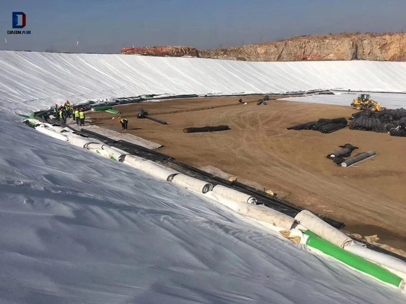 Long Fiber Filament 400g Geotextile Composite With Geomembrane