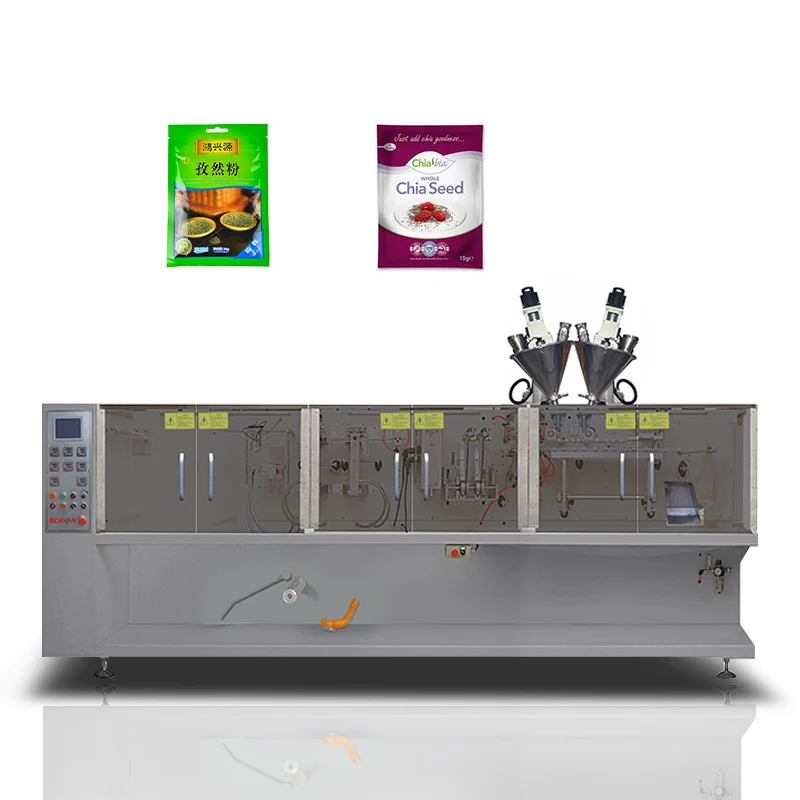 Hot Automatic Packing And Sealing MultiFunction Horizontal Fully Automatic Laminated Filing Packaging Machines with Tear Notch