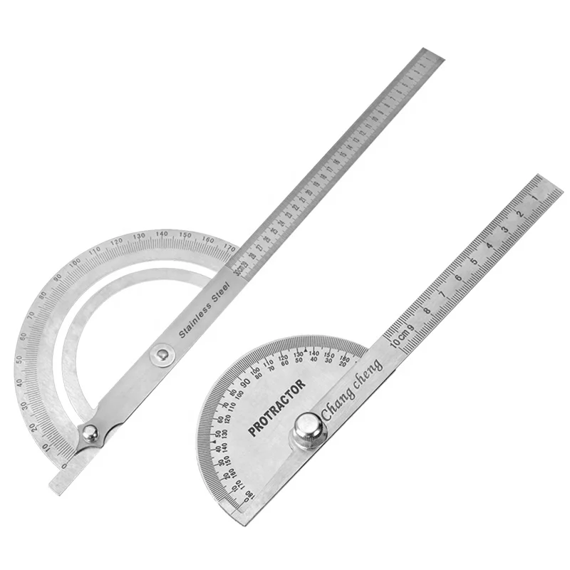Industrial bevel angle finder protractor 0-100-150-200-300mm corner measure tool with stainless steel