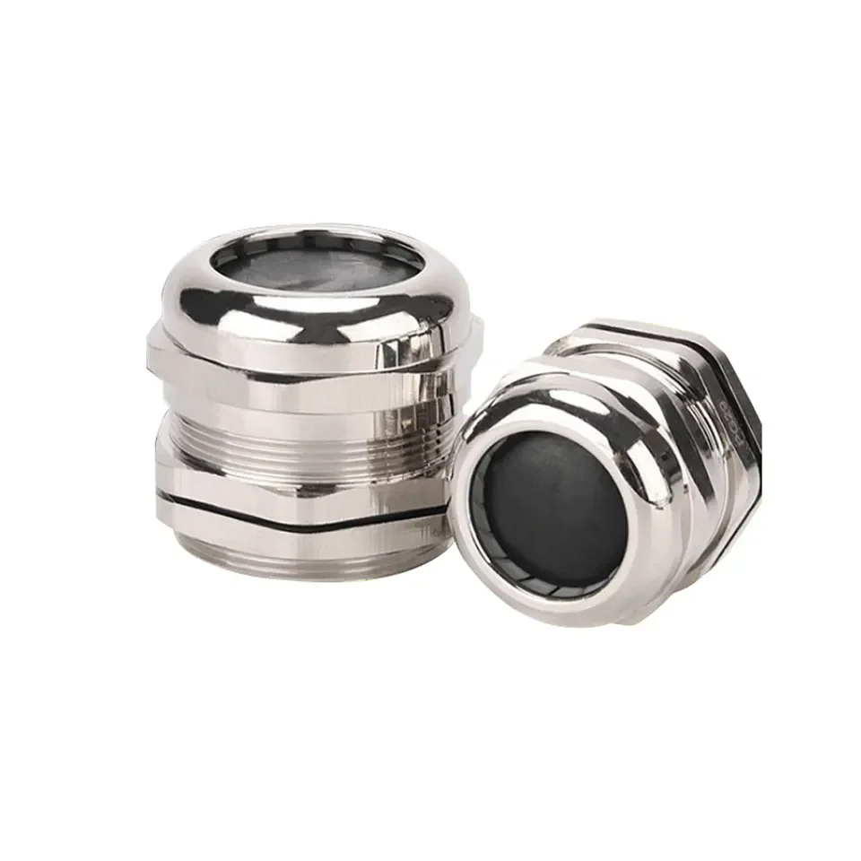 HL stainless steel  PG7 PG11 PG9 PG13.5 PG21 PG29 PG36 PG42 joint cable gland IP68 waterproof electrical cable wire connector