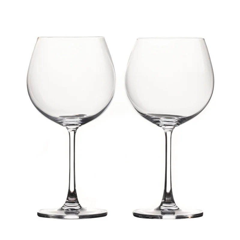 
650ml amazon top Wedding Glassware wine cup high quality glass water goblet size wine glass 