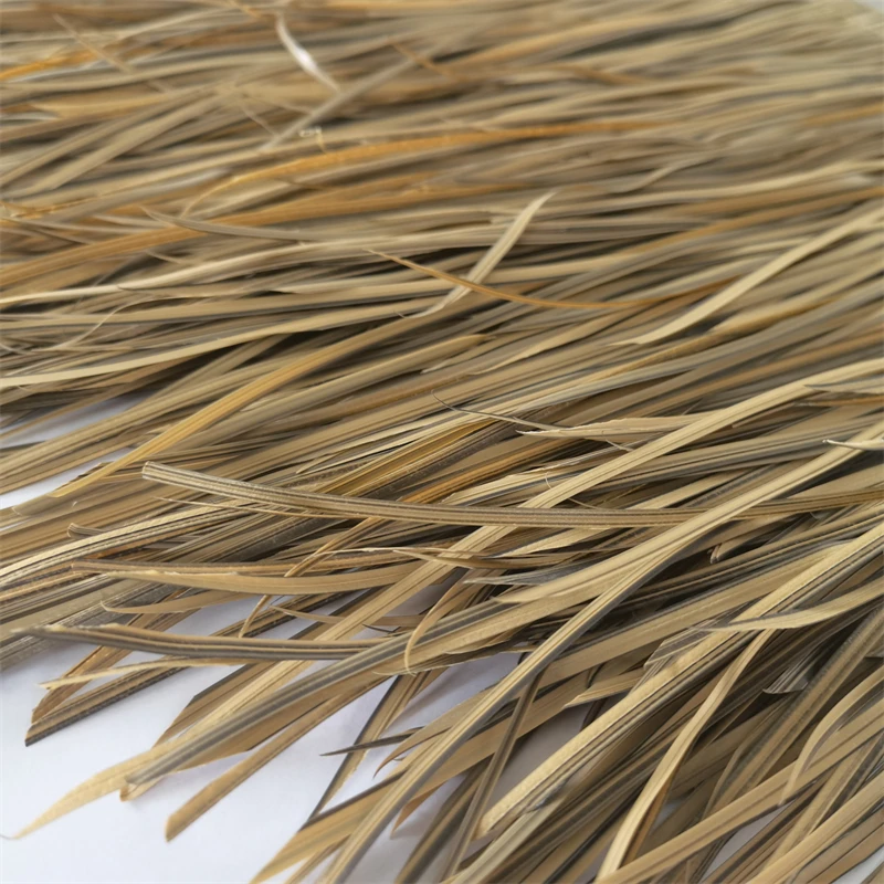Artificial Plastic Synthetic Thatch Artificial Palm Leaves Synthetic Thatch Roof