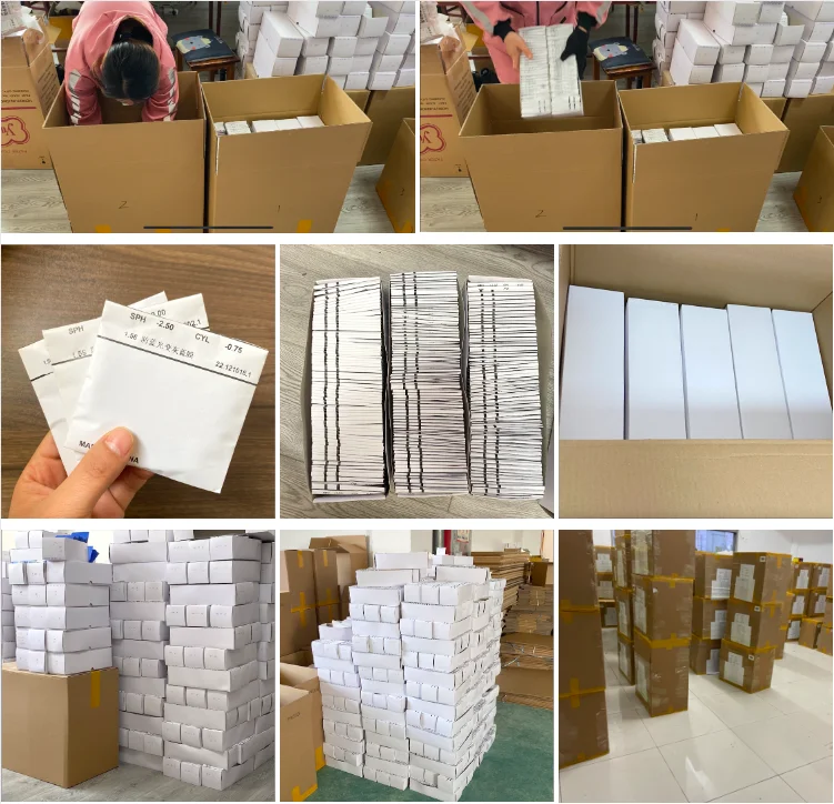 Photochromic Photogrey Optical Lenses Manufacturer in China RTS 1.60 Index HMC Coating super tough Prescription Optical Lenses