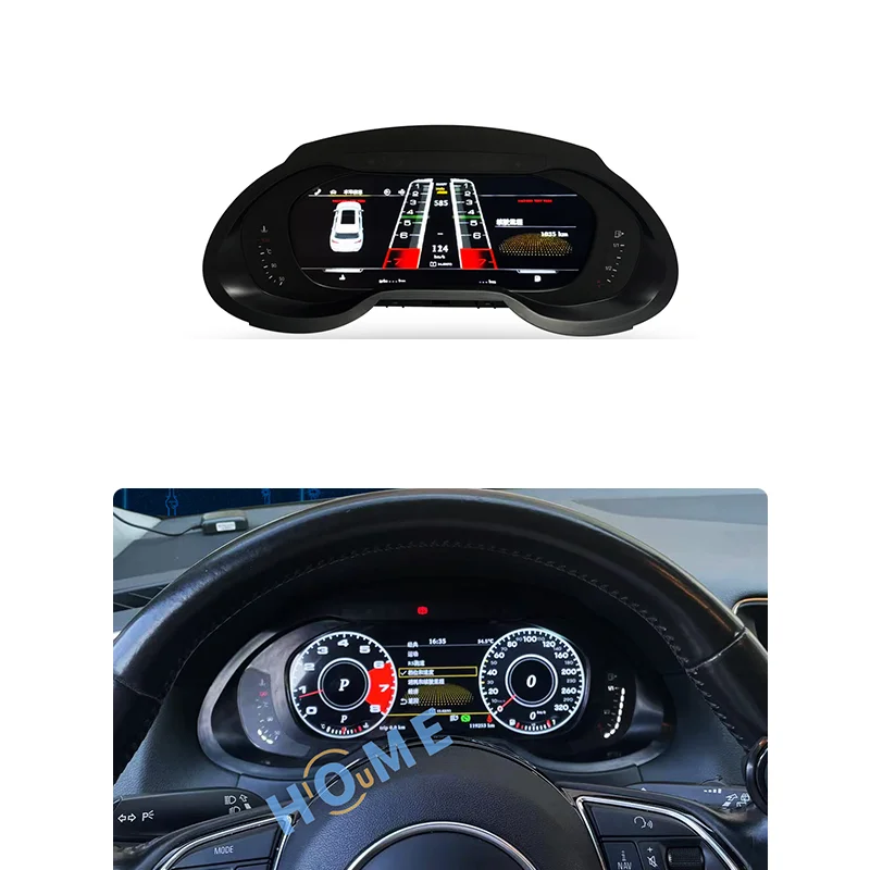 Factory price Digital Dashboard Panel Virtual Instrument Cluster CockPit LCD Speedometer For Audi A4 A4L A5 S4 S5 B8 Q5