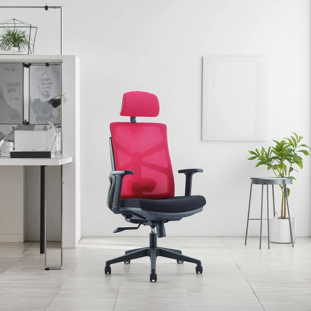 Wholesale Office Meeting Room High-End Mesh Durable Ergonomic Swivel Computer Chair Adjustable (height)  Office Mesh Chair