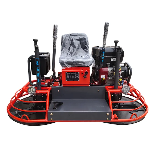 super promotions Helicopter concrete ride on power trowel high efficiency double power concrete finishing machine