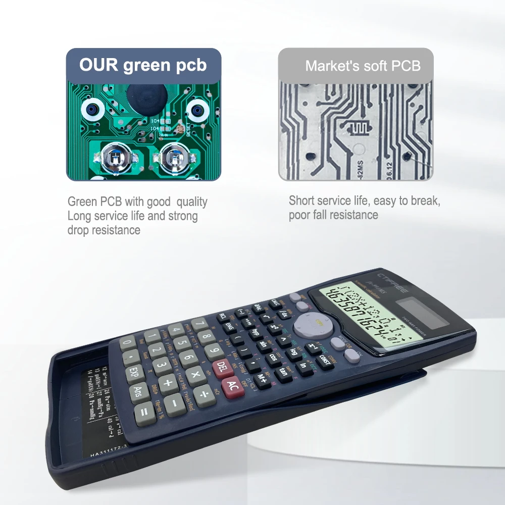 Calculator FX-991MS Customized Financial Calculate Cientifica Calculadora Calculator Scientific For Calculatrice Scientifique