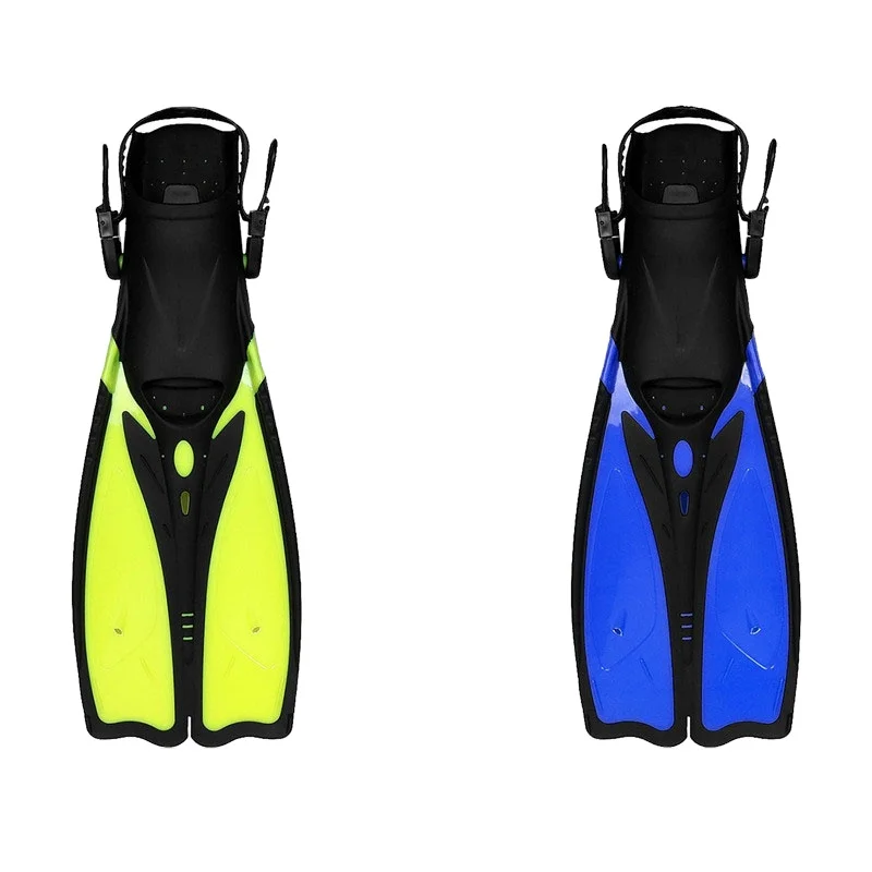 2021 professional plastic adult free dive long fins set