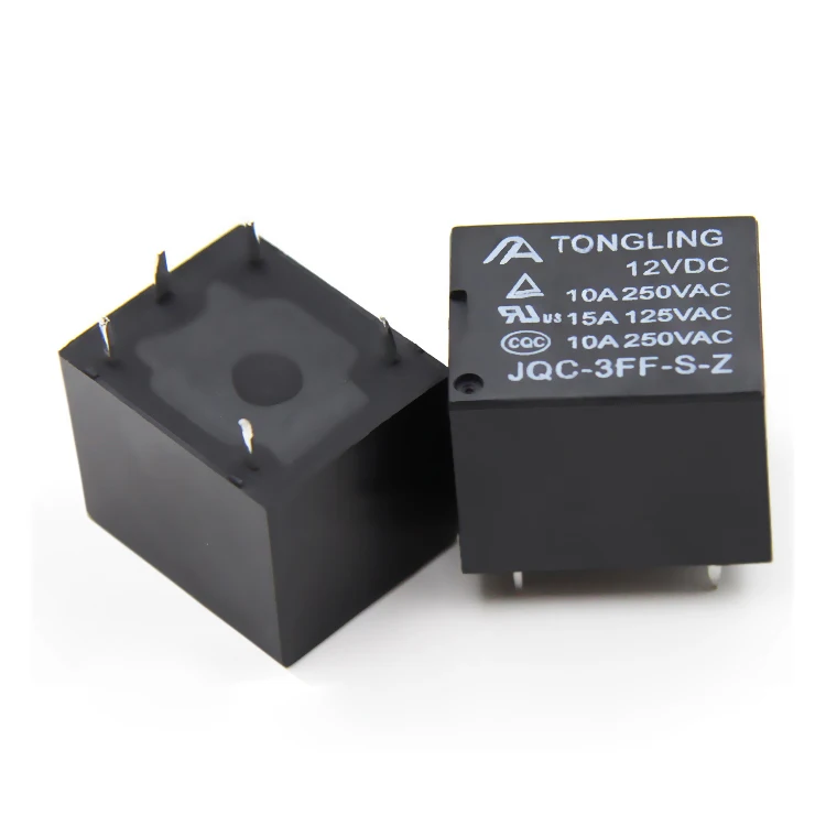 Miniature Relay Type JQC-3F T73  5 Pin 12V Relays For Pcb