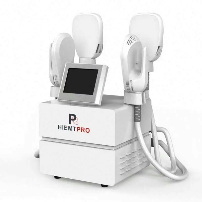 2/4 handles Tesla EMS body shape muscle lifting electromagnetic body sculpt for salon spa use pro max body fit machine