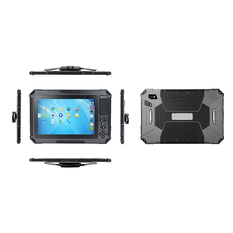 New arrival  R101 1.8 Ghz 1000 nit Waterproof  Barcode Scanners With Qr Rfid nfc rugged Linux Tablet Pc NFC