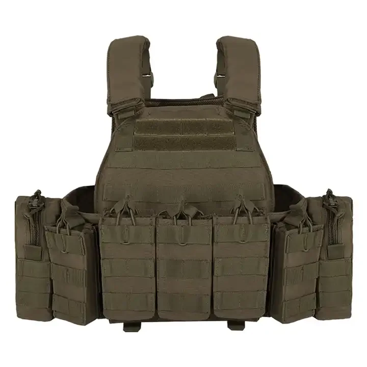 Outdoor Multi-function combination Tactical vest 1000D Molle System Camouflage Vest