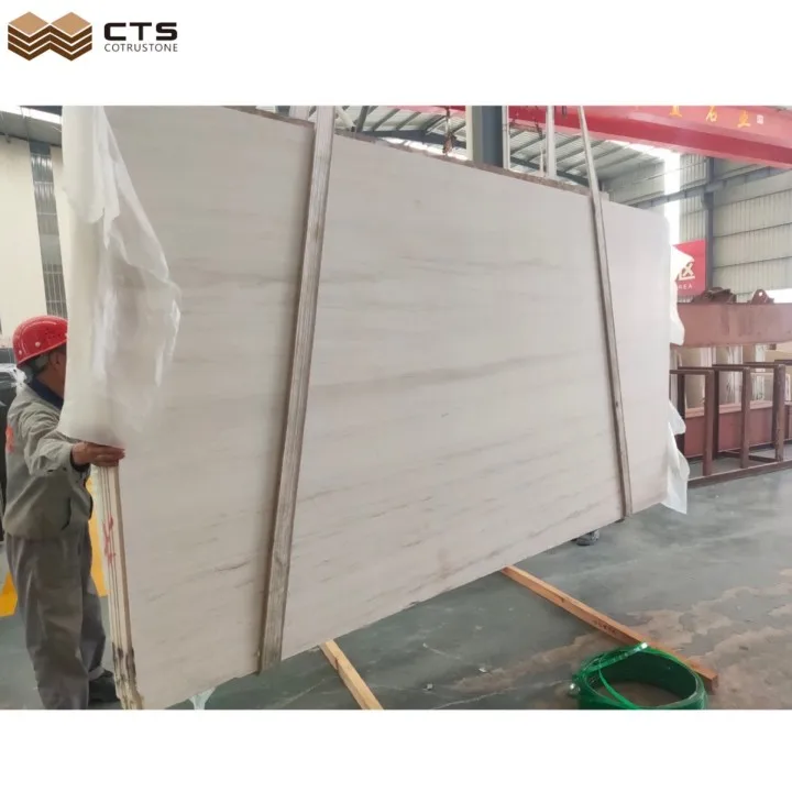 Custom Size Tiles Book Match Free Sample Economic Wholesale Nice Price Moca Cream Marble