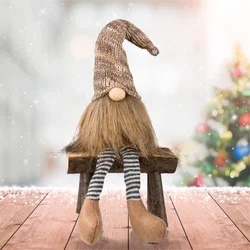 2021 Amazon Топ Продавец Заводская цена Рождественская ткань игрушки нетканые войлочные гномы для украшений Рождество