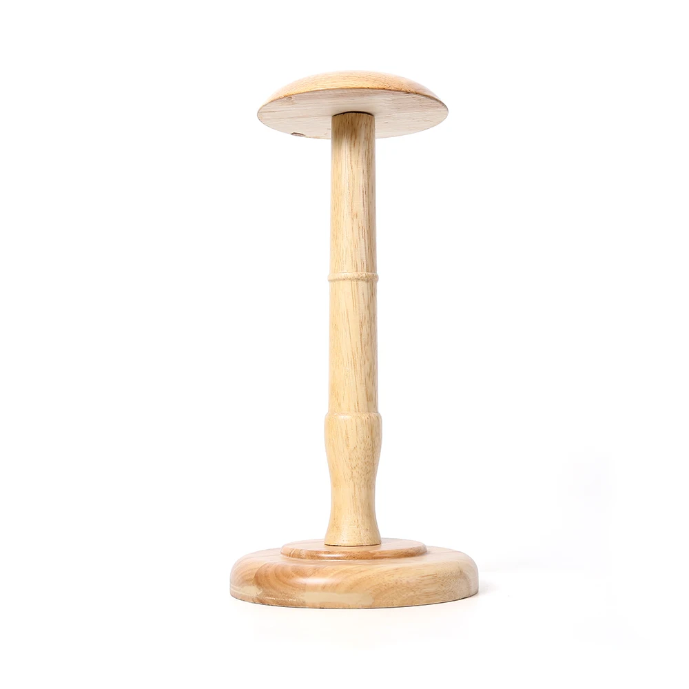 Table Top Free Standing Wooden Hat Holder Cap Display Stand