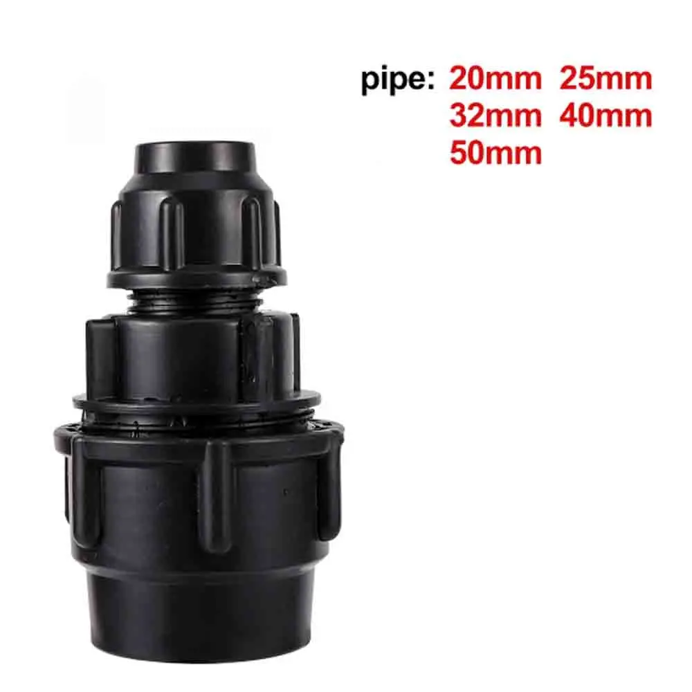 Reducing Garden Water Splitter for PE Pipe reduction Quick Connector Garden Plastic hose Reducer PE Water fast connection