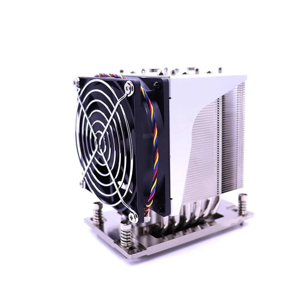 Computer server heatsink LGA3647 4U fan heatsink cold plate heat pipe CPU cooler