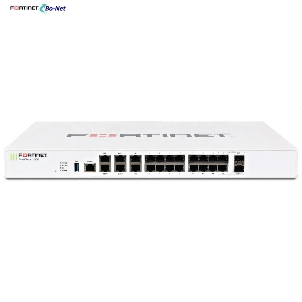  FortiGate-100E Новый Fortinet материнская плата брандмауэра обеспеченностью сети