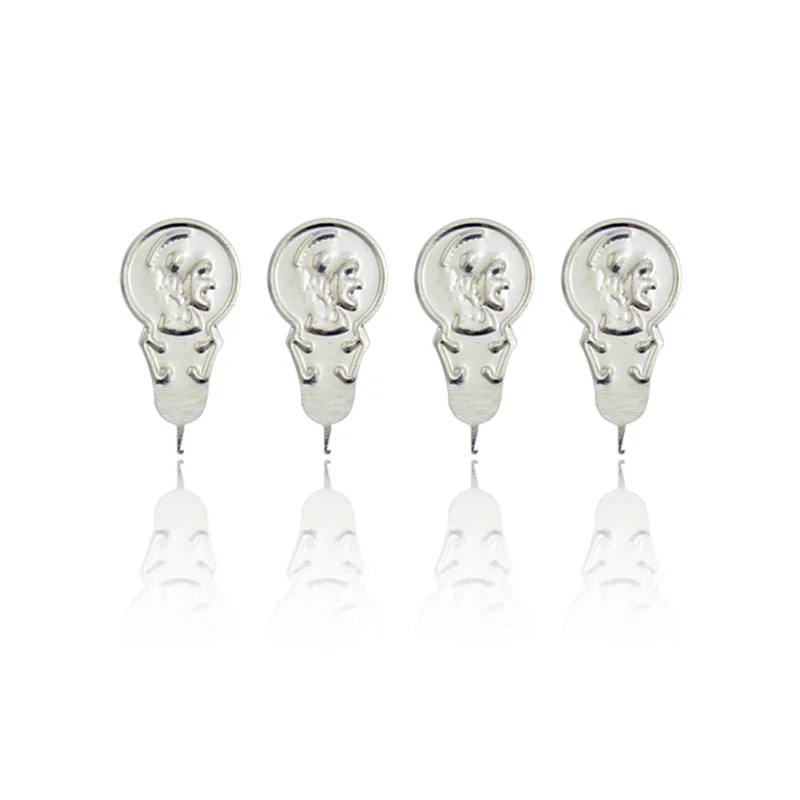 New Simple Aluminum Sheet Cross Stitch Tool Threading Needle Stitch Insertion Hand Machine Sewing Tool Aluminum Needle Threader