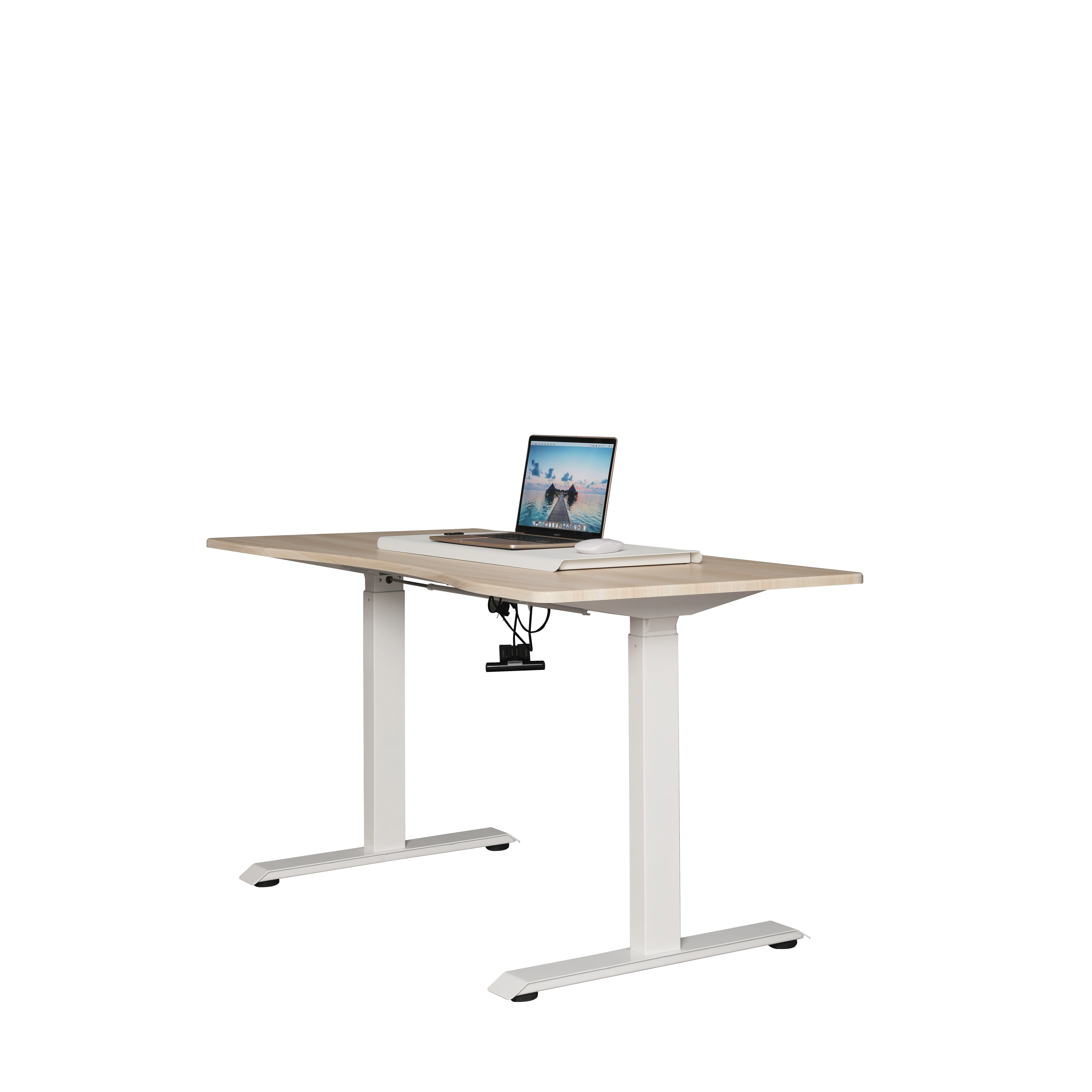 rectangular pneumatic mini folding adjustable standing study desk converter