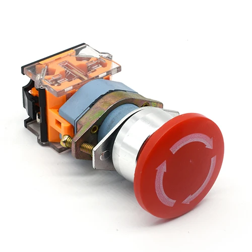 
 iehc LA39 series self-locking emergency stop mechanical push button  