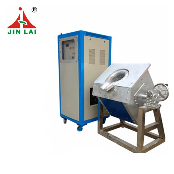 All-in-one Design 30KG Gold Silver Copper Induction Melting Furnace