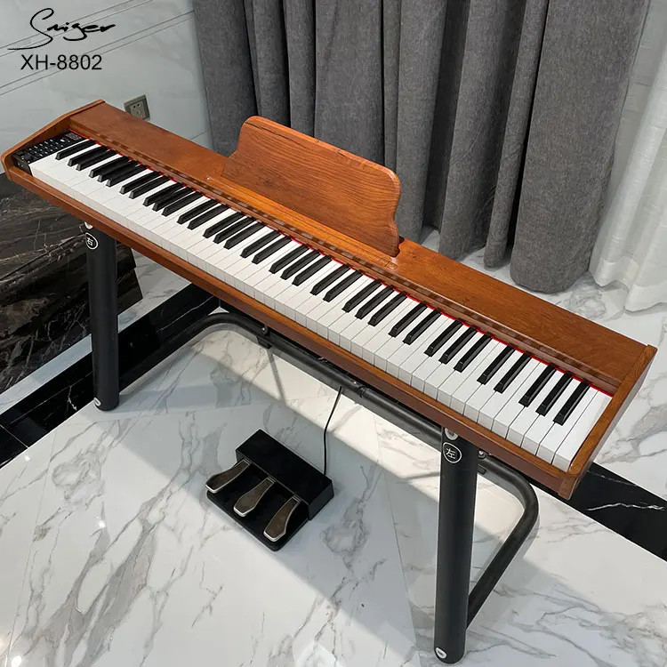 cheap portable  wooden 88 keys Piano Keyboard for Digital Piano Hammer Action