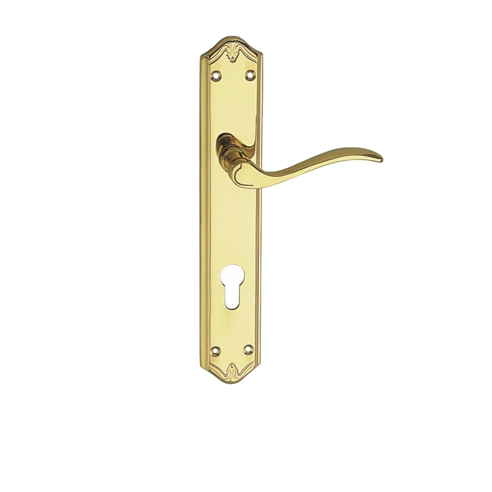 Luxury spain market iron plate aluminium door handle  villa 1213-5241 SG-GP