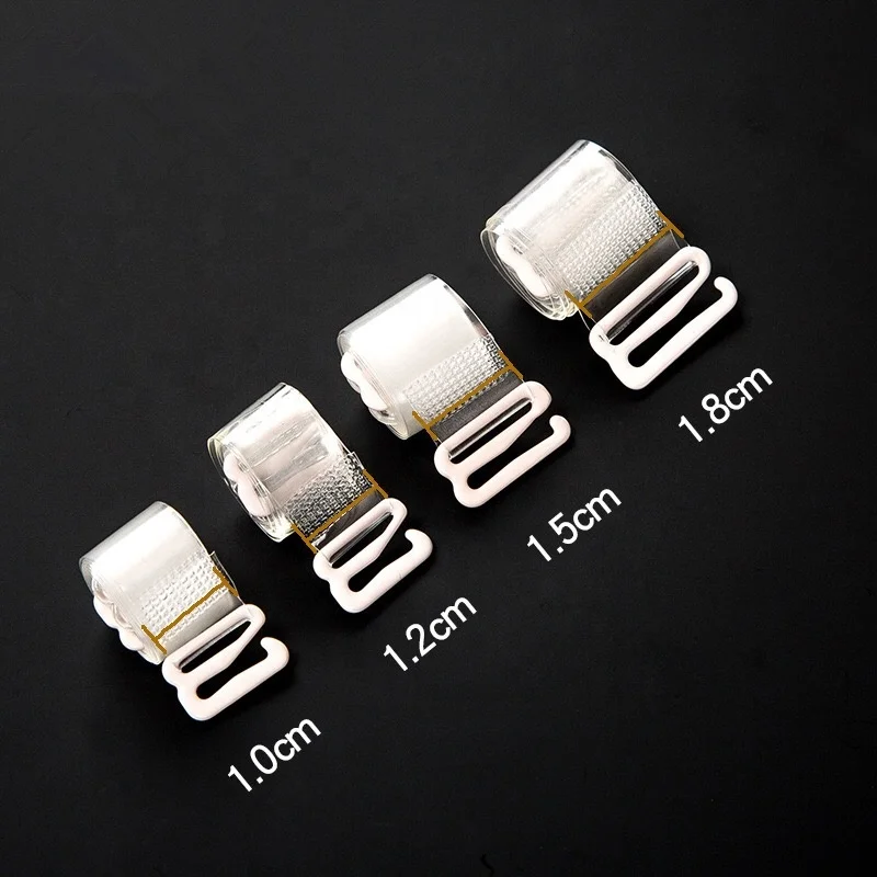 Экологически чистый эластичный бюстгальтер из ТПУ с прозрачным крючком и ремешком