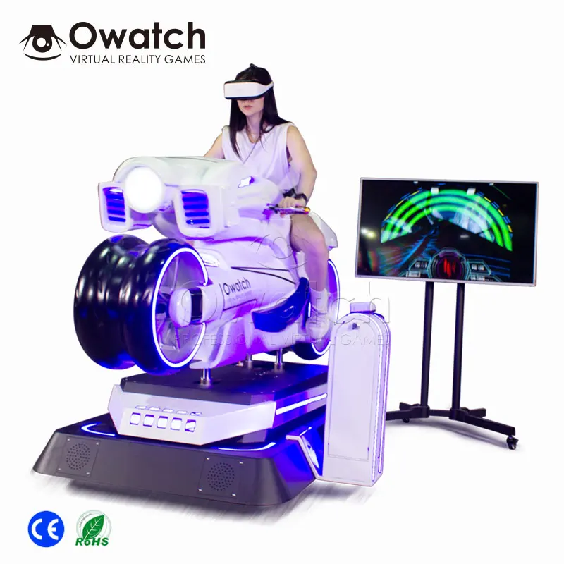 Super Cool Futuristic Indoor Racing Game Machine VR Motorbike Simulator Motorcycle