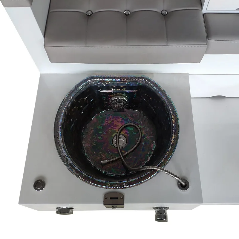 Best Luxury three seat nail spa chairs luxury nail salon pedicure manicure