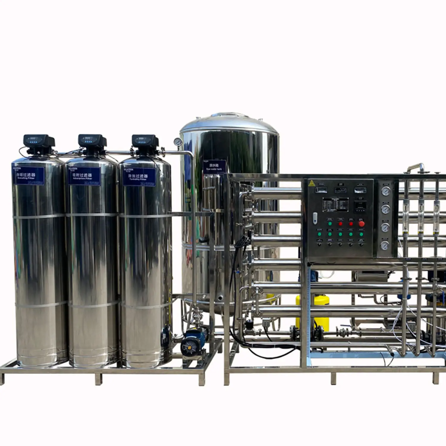 Volardda Ro Water 6000 Liter Per Hour Water Purifier Machine For Commercial Reverse Osmosis Pure Water Filter Machine
