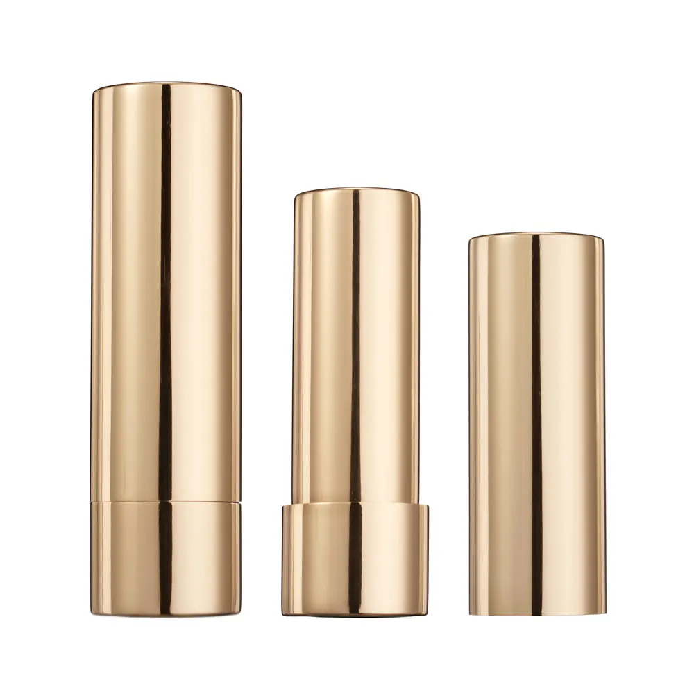 HUIHO High Quality Manufacture Custom LOGO Lipstick Tubes Empty Aluminium Cosmetic Packaging Container Lipstick Case
