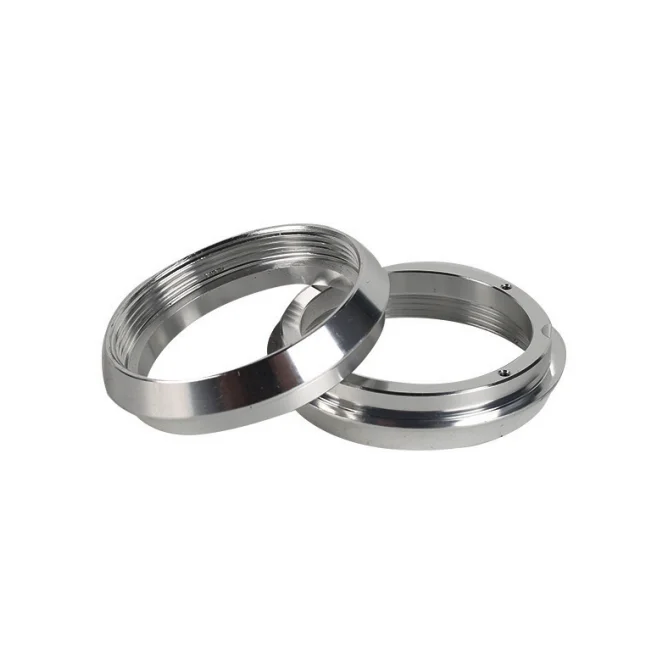 Customized CNC lathe metal machine stainless steel machining parts lens ring parts
