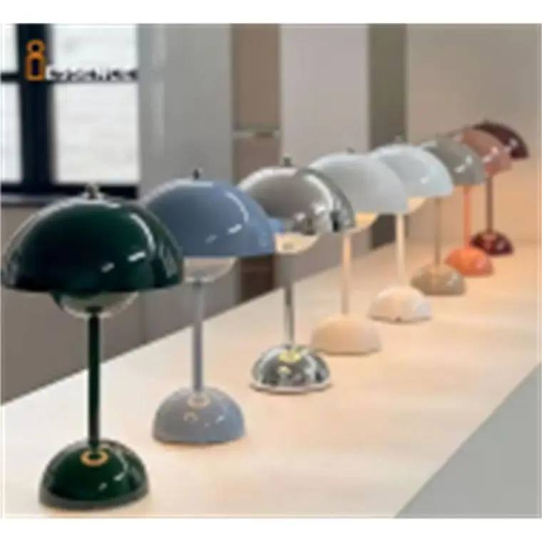 Популярный декоративный винтажный usb светодиодный настольный светильник абажур перезаряжаемый сенсорный датчик с 3 вида цветов температурой