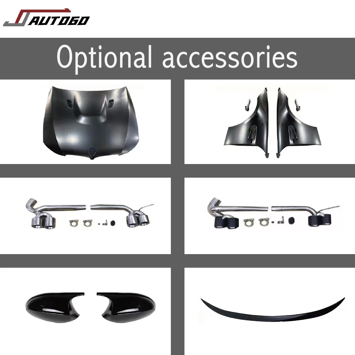 Latest New Design Body Kit For BMW 3 Series E90 05-12 Update to M3 M4 Style PP+ABS Material Front+Rear Bumper assembly