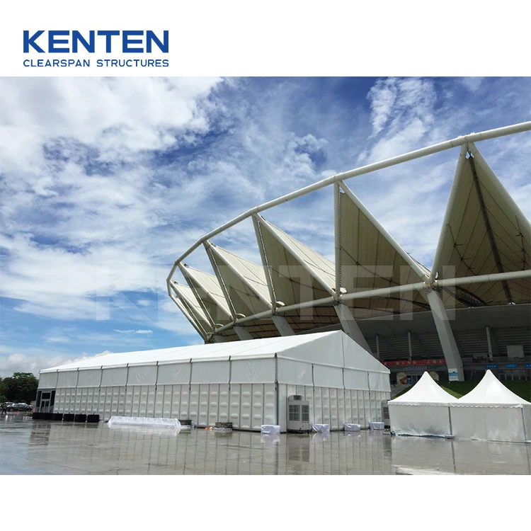 KENTEN Project abs hard solid wall carpas marquee business event heavy winter large insulated tents for brand advertisement