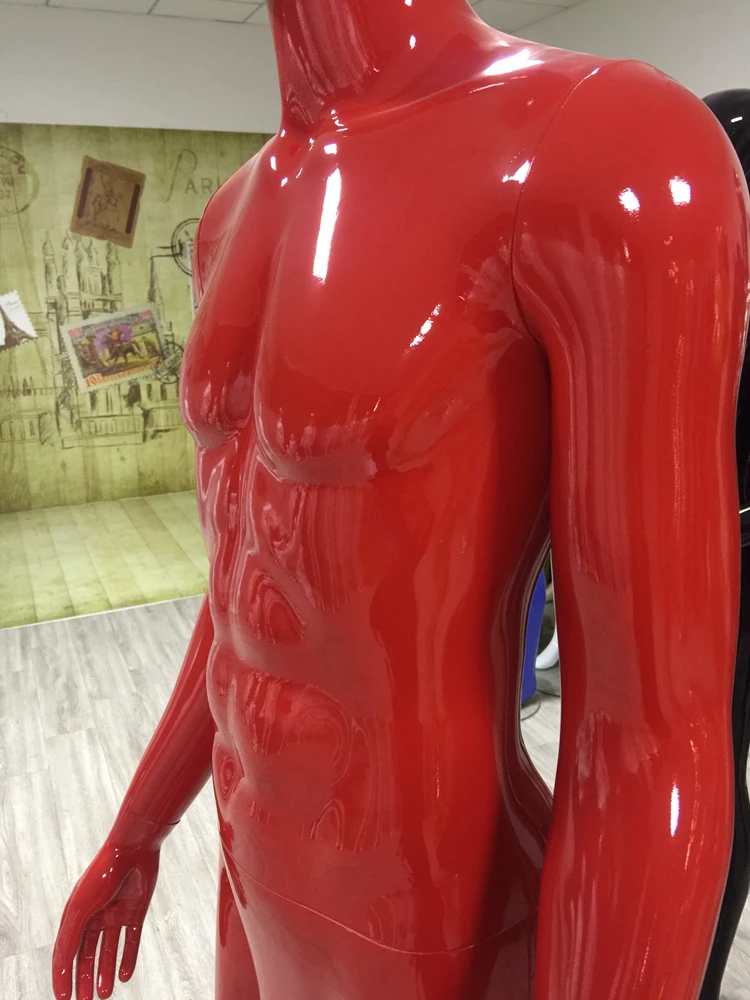 Cheap PP Plastics Woman Color Full Body Nude Female Colored Red Mannequins On Sale