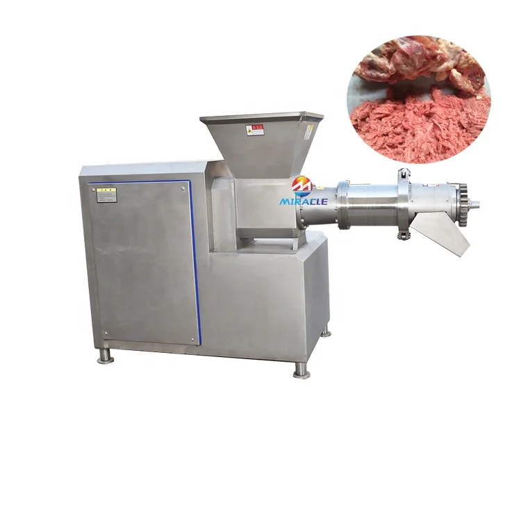 Low Temperature Industrial Chicken Goose Skeleton Bones and Meat Separator
