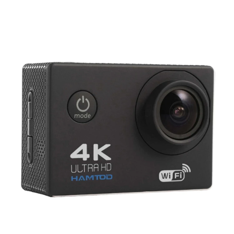  Оптовая продажа Спортивная Экшн-камера HAMTOD H9A HD 4K WiFi с водонепроницаемым