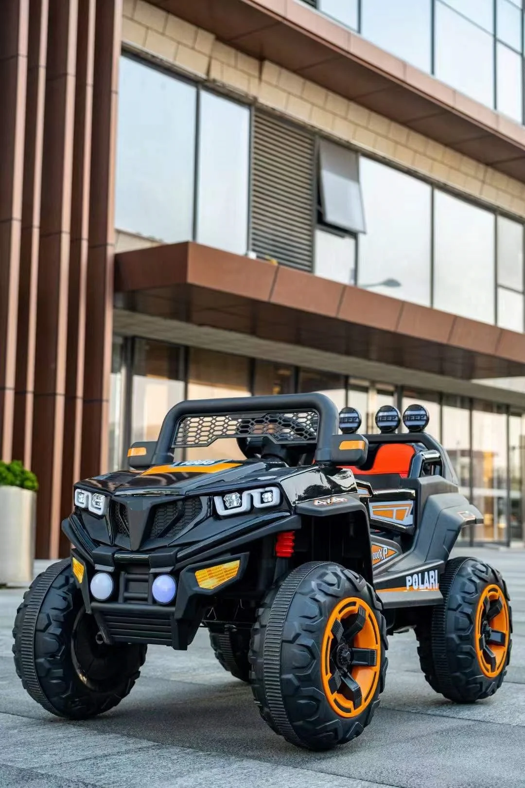 High quality children can ride 12v7 power motor electric toy car four-wheel off-road kid toy car