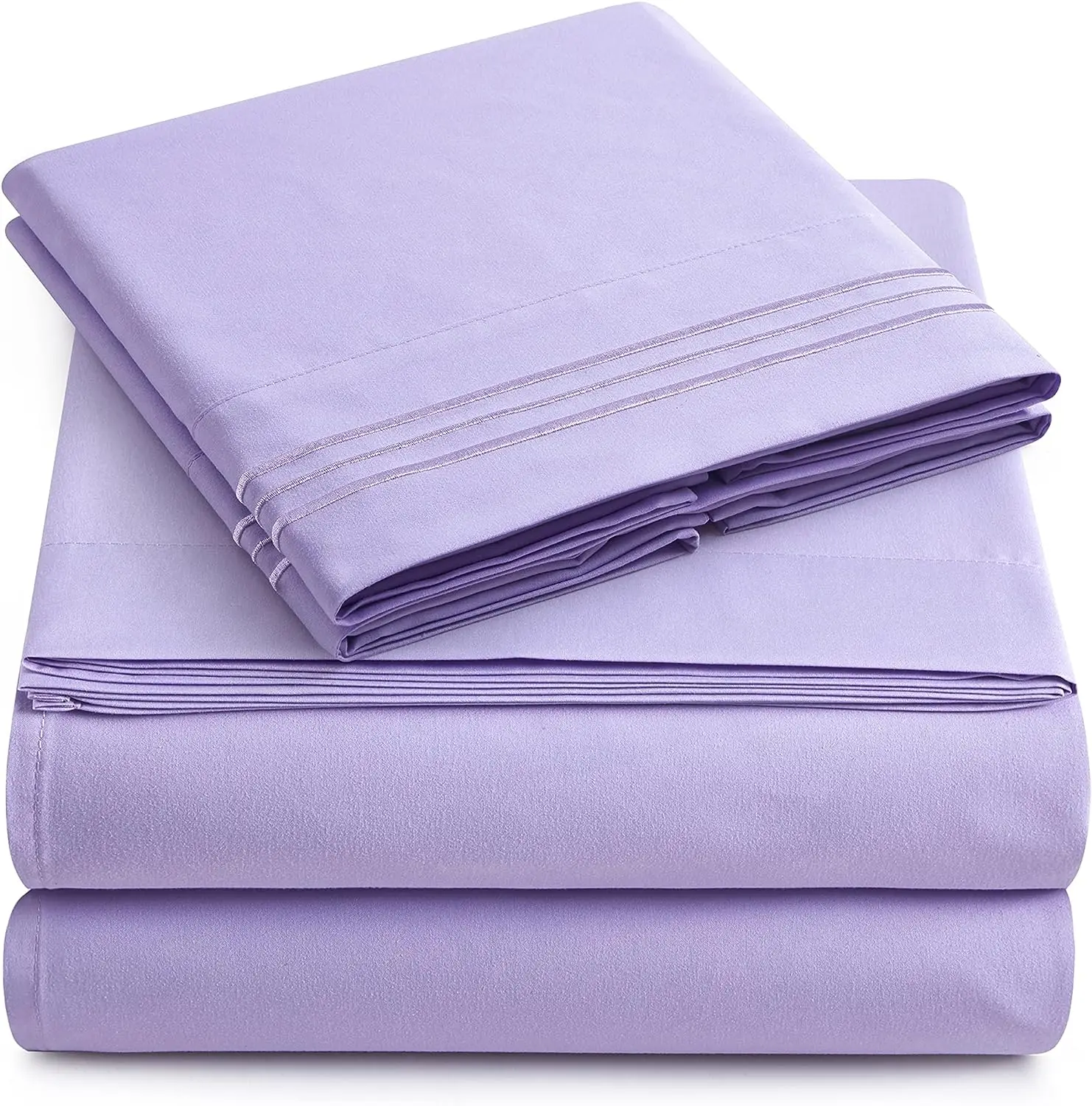 Customized Hypoallergenic Breathable Cooling Sheets Full Size Bed Sheets Set