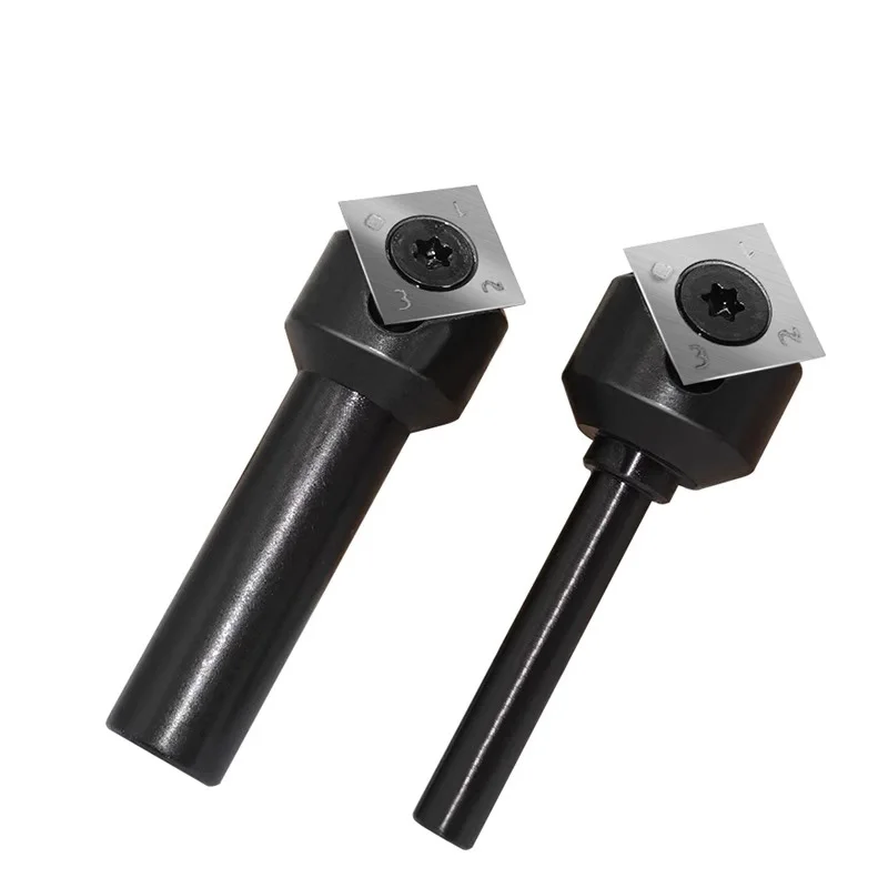 LIVTER Furniture Tool V Type Moveable Insert Blade Chamfering CNC Milling Cutter for Wood