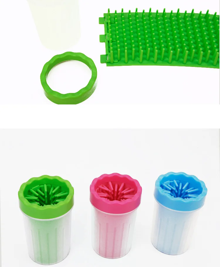 
Manufacturer Wholesale Small Size Silicone Dog Paw Cleaner Cup Dog Feet Cleaner 