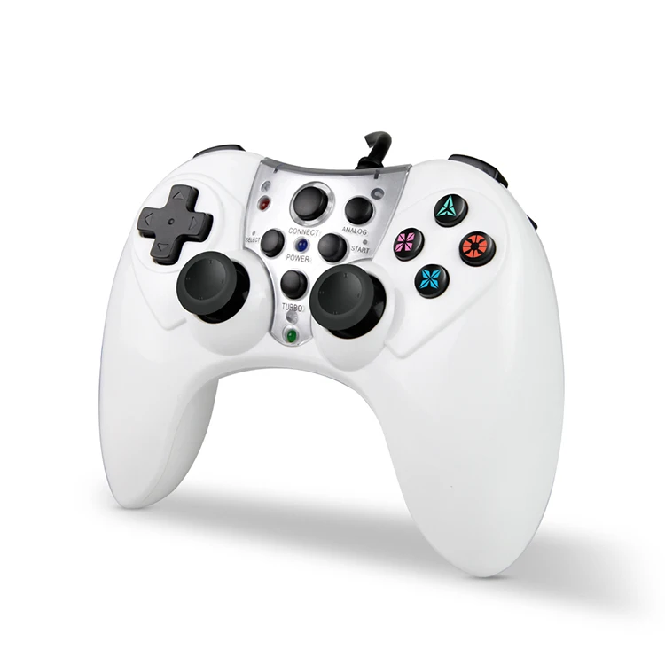 pc usb double shock gamepad with Turbo function button game joypads joaystick gamecube controller usb