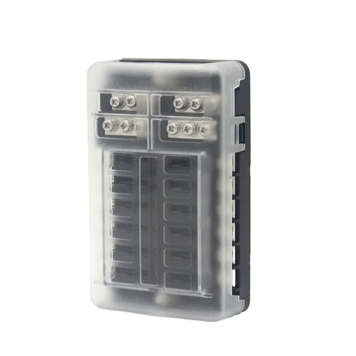 Блок предохранителей 12 В/24 В для автомобилей грузовиков лодок морских автобусов домов на колесах фургонов