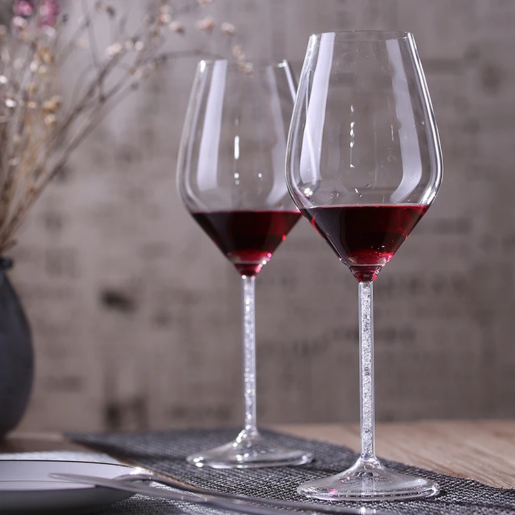 New Product High Quality Crystal Goblet Balloon Wine Glass Set