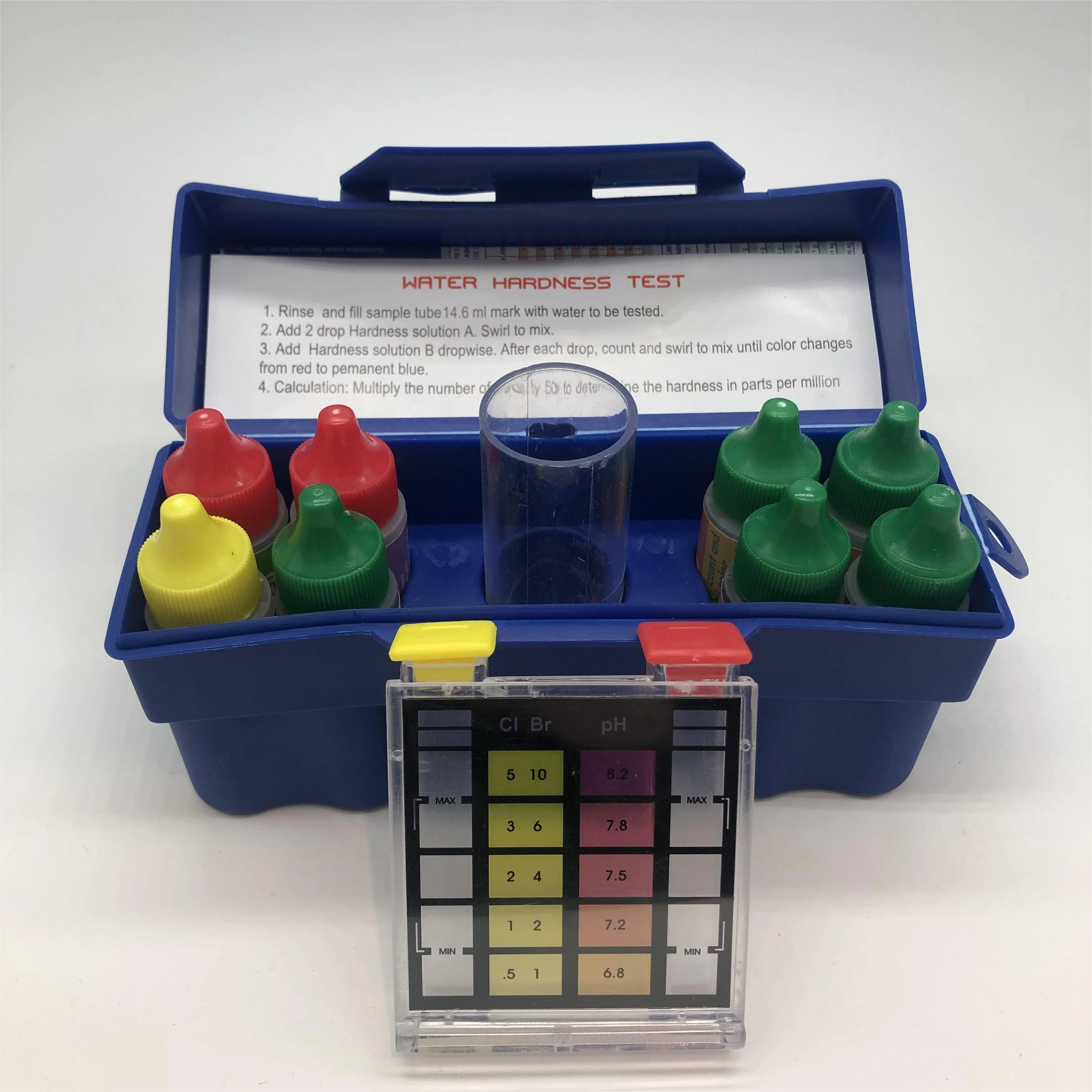 6 in 1 swimming test kit total chlorine