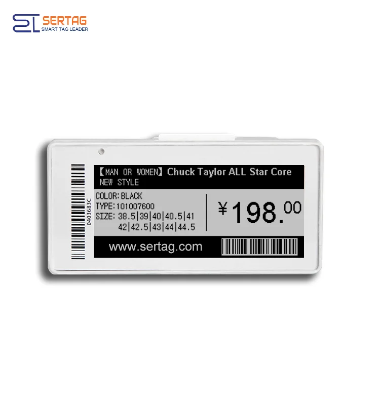 
Cheapest Electronic Digital Supermarket Price Tag Esl Shelf eink screen label 