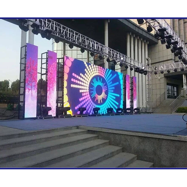 Открытый водонепроницаемый P4 светодиодный видео настенный емкостный фон для сцены аренды SMD чипов отлично подходит отображения и поиска пути